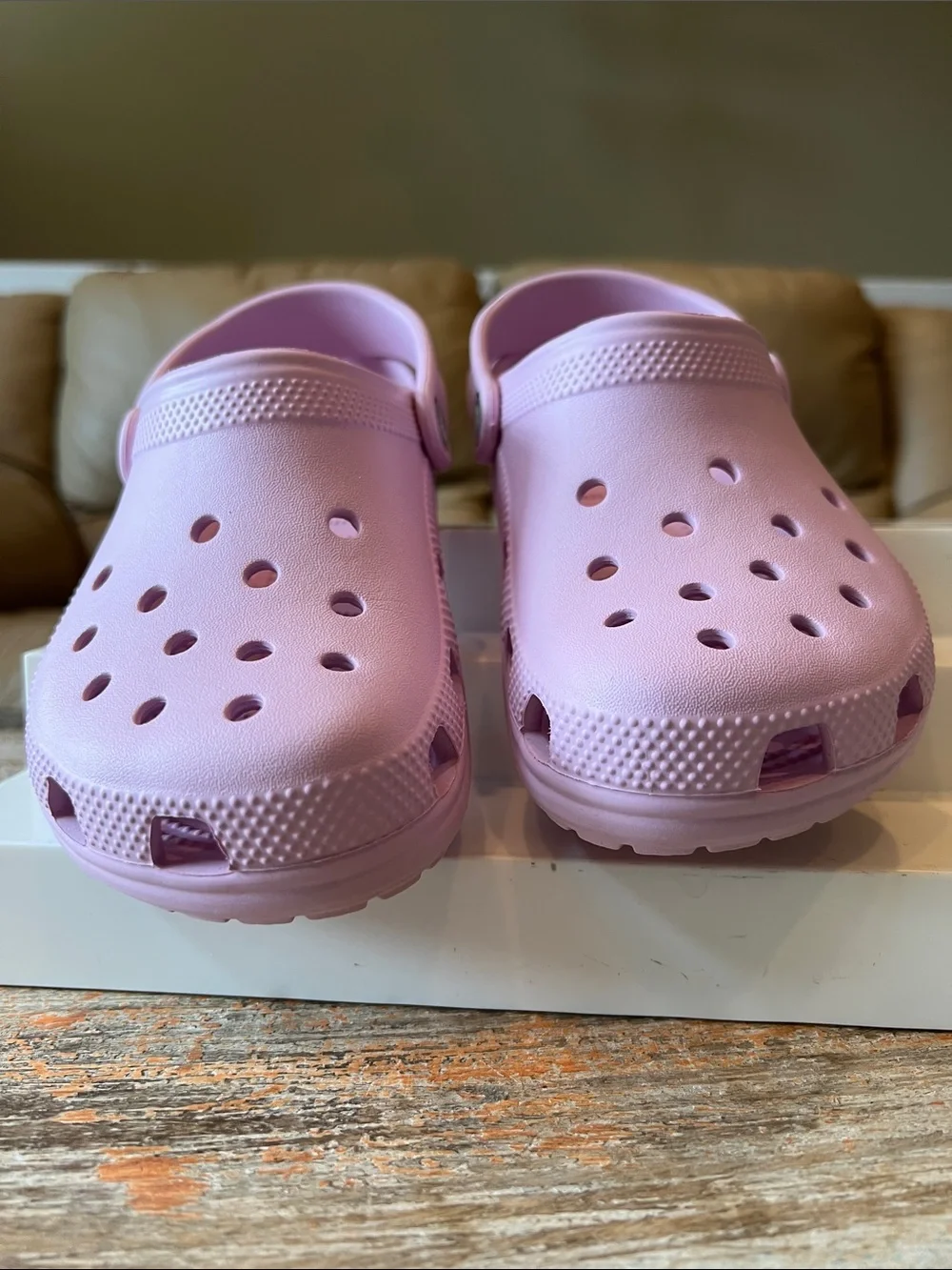 Crocs Classic Clogs Juniors (8+) Slip-On Clog Sandals Size J 3